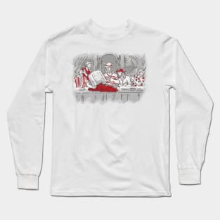 Louisiana Last Supper // Funny Jesus Crawfish Boil Long Sleeve T-Shirt